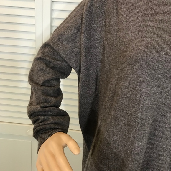 Vince Hi - Low Tunic Brown Sweater Medium - Picture 8 of 15